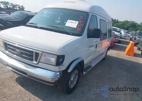 2006 Ford E-150 Commercial/Recreational из США, поврежденный, VIN 1FDRE14L26HB21864